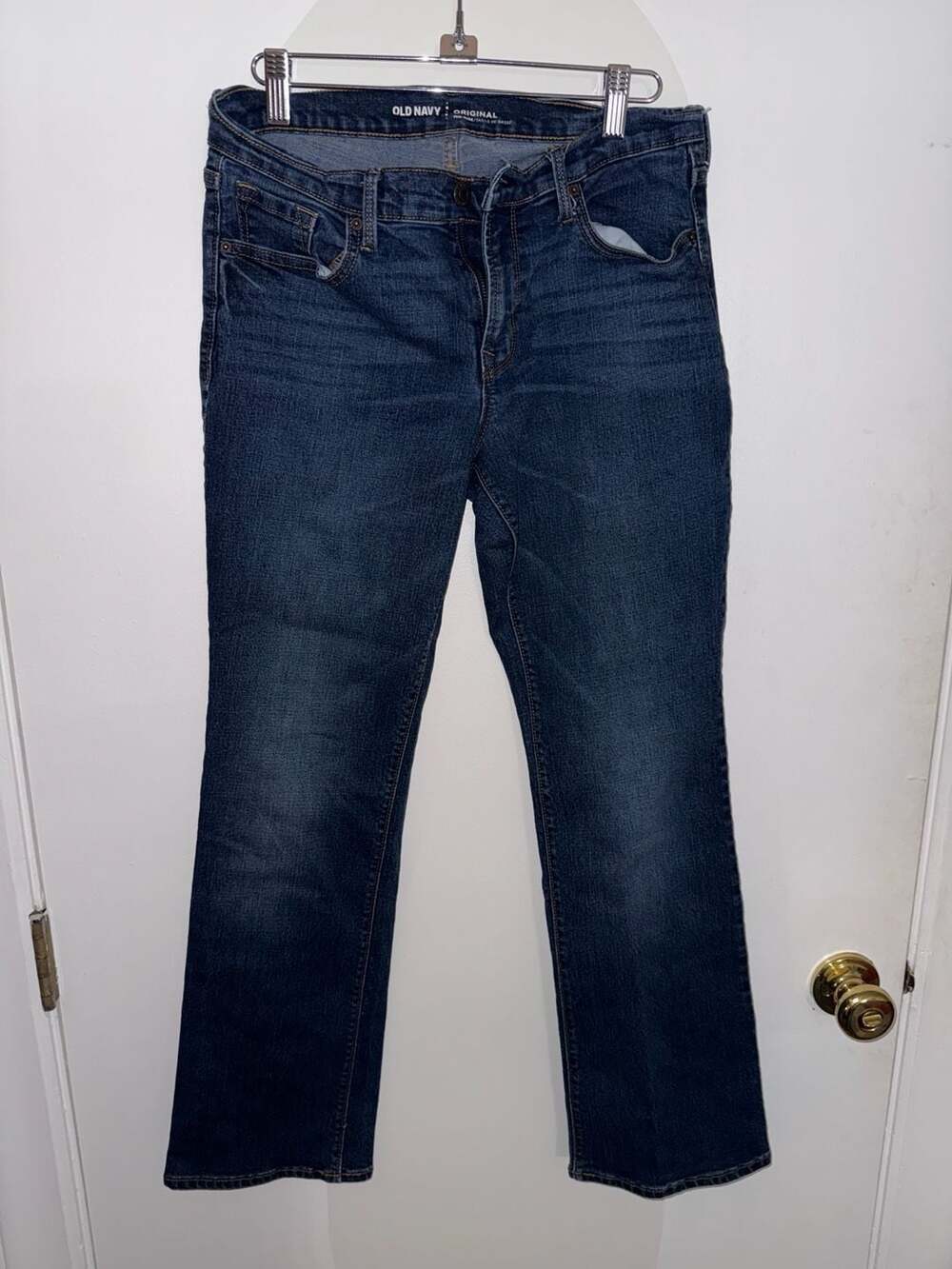 Old Navy Original Mid-Rise Straight Leg Jeans Size 8 Short